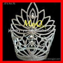 High quality flower cinderella crowns jewelry pageant crowns wholesale hair accessories